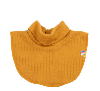 Joha polo neck 100% wool ochre