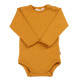 Joha merino woolen long sleeve body  ochre (62515)