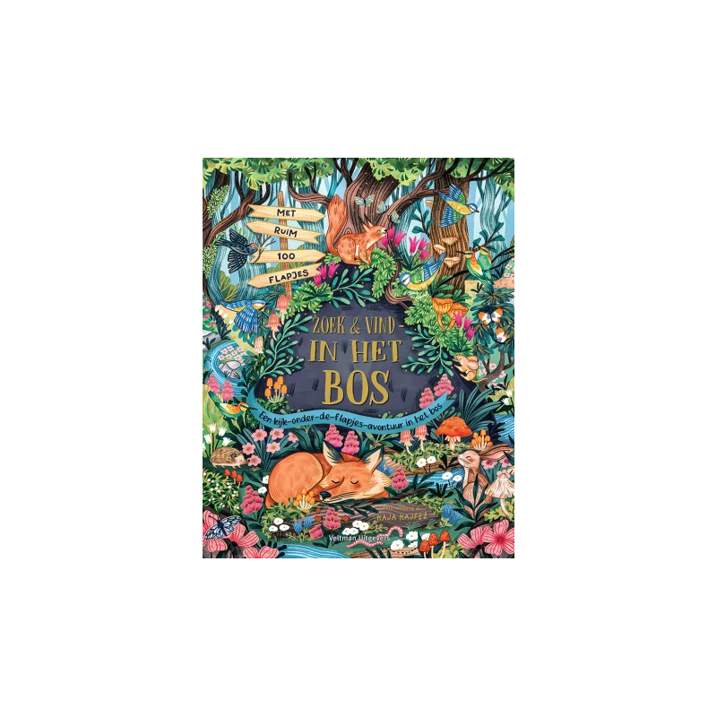 Zoek en vind in het bos (Kaja Kajfez)