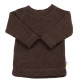 Joha woolen knitted sweater dark brown (19075)