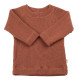 Joha woolen knitted sweater reddish brown(19075)