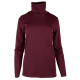 Reiff woolen ladies sweater with collar black cherry