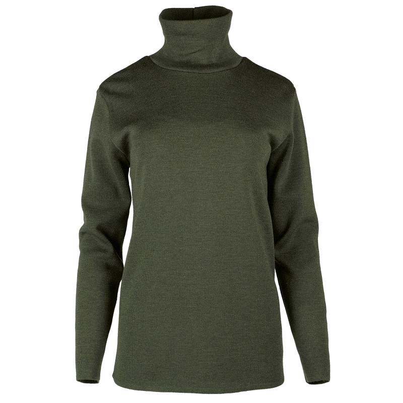 Reiff woolen ladies sweater with collar Savanne