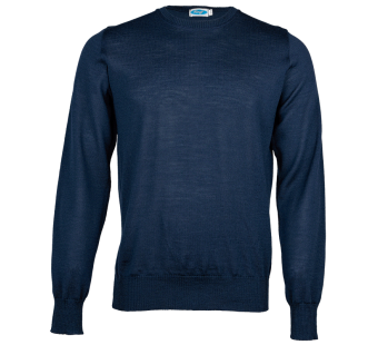 Reiff woloen sweater for men navy