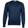 Reiff wollen heren sweater navy
