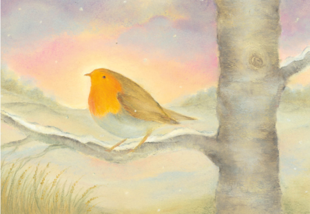 Postkaart Magnolia (Baukje Exler)