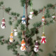 Sjaal met verhaal set of 10 snowmen