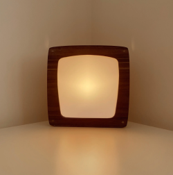 Toverlamp Walnut - Houtlokael