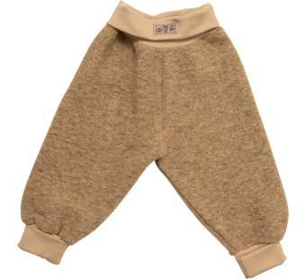 Lilano boiled woolen pants sand