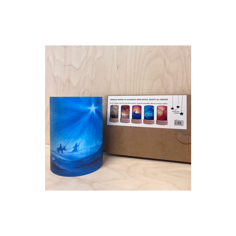 Toverlux Set van 5 lichtkaarten Baukje Exler