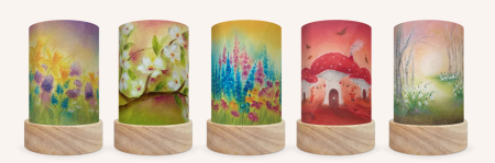 Toverlux Set van 5 lichtkaarten Baukje Exler