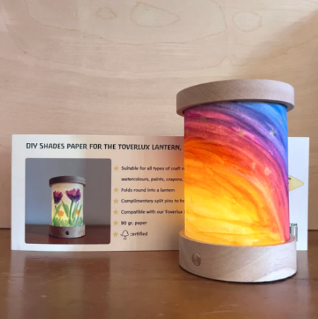 Toverlux set van 25 vellen om zelf lichtkaarten mee te maken