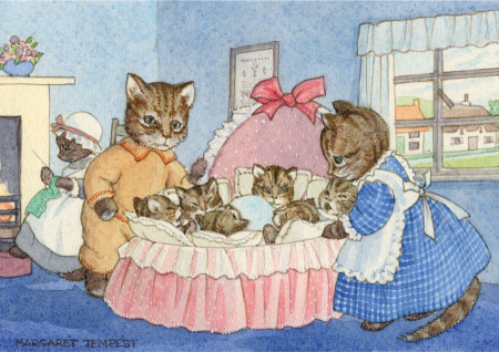 postal card  The bicycle Ride  (Margaret Tempest)