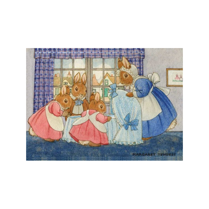 postal card  The bicycle Ride  (Margaret Tempest)