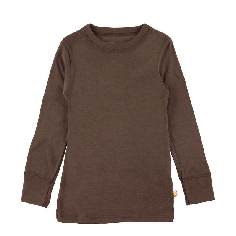 Katvig (Joha) outlet wollen longsleeve panda's zachtgroen