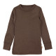 Katvig (Joha) outlet wollen longsleeve chocoladebruin