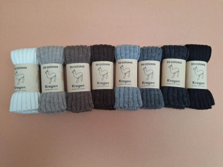 De colores collar baby alpaca natural shades