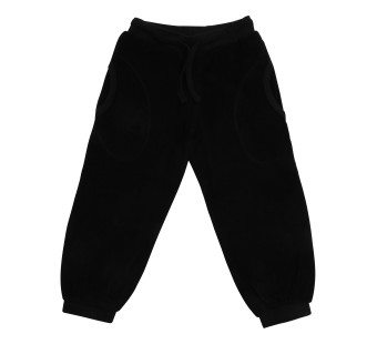 Duns Sweden terry badstof  lange broek zwart