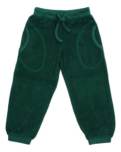 Duns Sweden terry long pants galapagos green