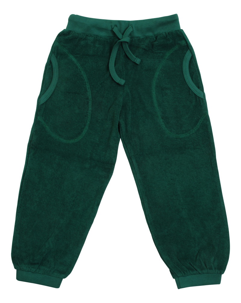 Duns Sweden terry long pants galapagos green