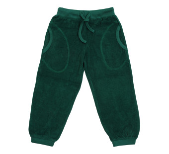 Duns Sweden terry long pants galapagos green