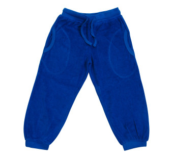 Duns Sweden terry badstof  lange broek brilliant blue