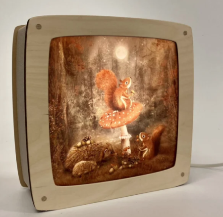 Iris Esther silhouet Pumpkinglow