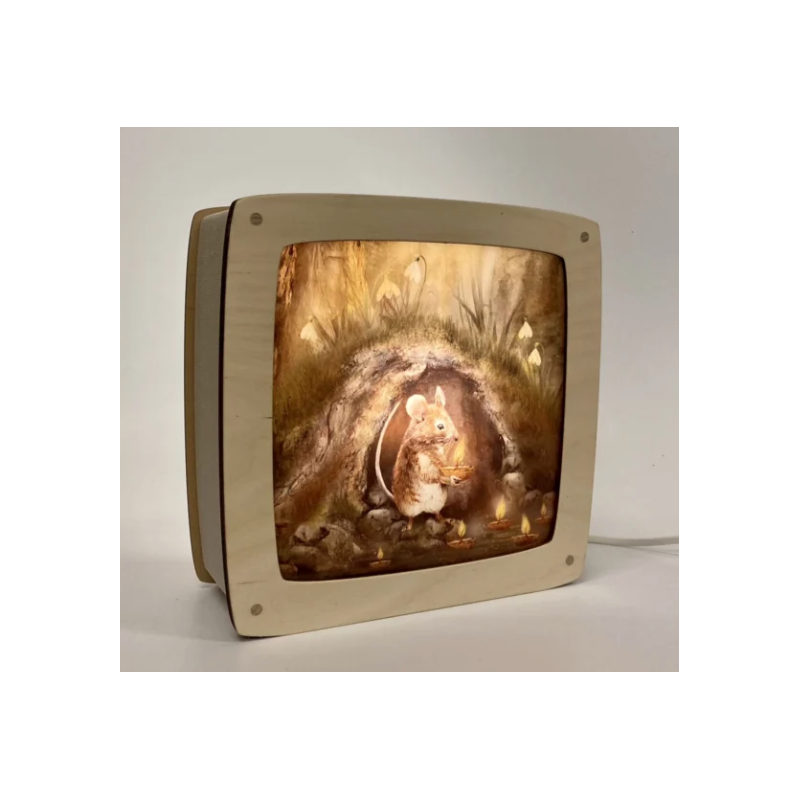 Iris Esther silhouet Preparing