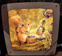 Iris Esther silhouet Pumpkinglow