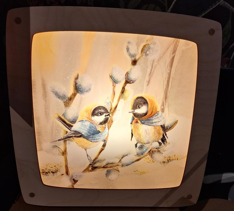 Iris Esther silhouet Bueberry hill