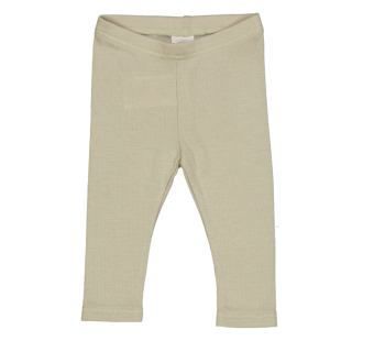 Muesli wolzijde legging soft green