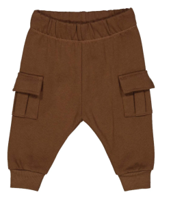 Muesli katoenen cargo broek bark