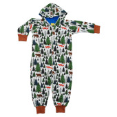 Duns Sweden gevoerde onesie treinen