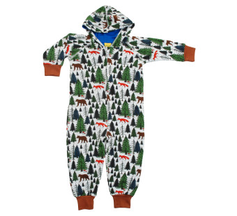 Duns Sweden gevoerde onesie wood Duns Sweden gevoerde onesie wood