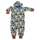 Duns Sweden gevoerde onesie wood