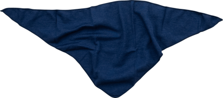 Lilano woolsilk scarf marine