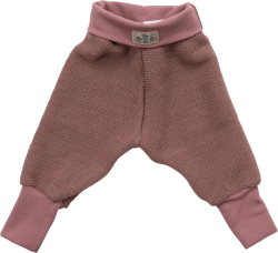 Lilano gekookte wollen broek met boord curry