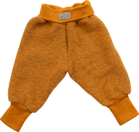 Lilano boiled woolen pants curry