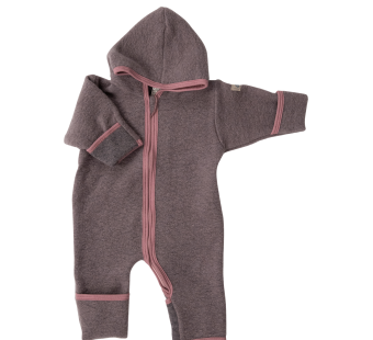 Lilano boiled woolen suit  Mauve