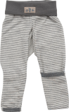Lilano wool silk pants  grey striped