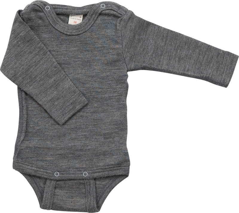 Lilano wool silk body grey