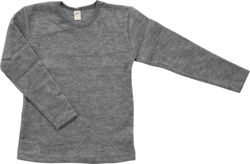 Lilano brushed woolen sweater grey