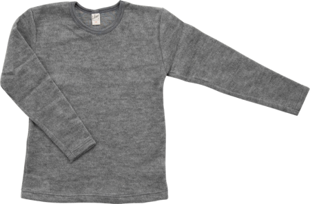 Lilano brushed woolen sweater grey