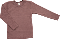 Lilano brushed woolen sweater mauve