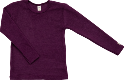 Lilano brushed woolen sweater purple
