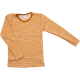 Lilano brushed woolen sweater curry striped