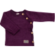 Lilano brushed woolen wrap around shirt purple