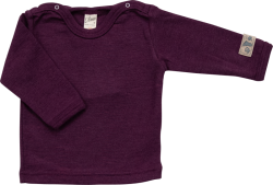 Lilano wolzijde longsleeve paars