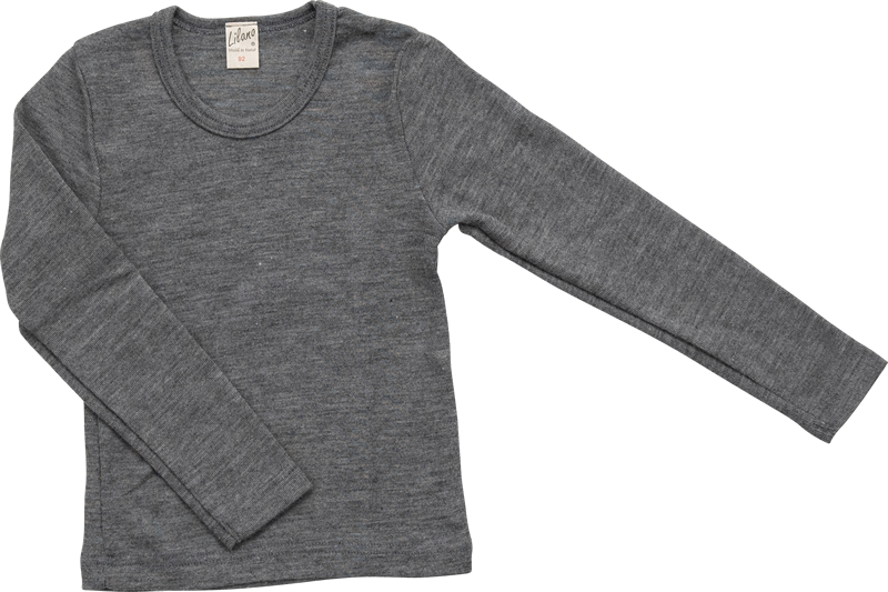Lilano wool slik longsleeve  Grey