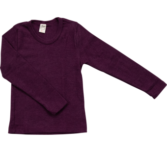 Lilano wool slik longsleeve  purple